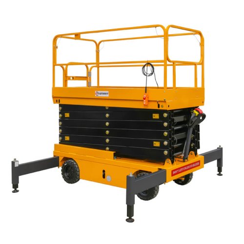 Подъемник ножничный самоходный SJY-0.5-9A (500 кг; 9 м) SMARTLIFT (SMART)