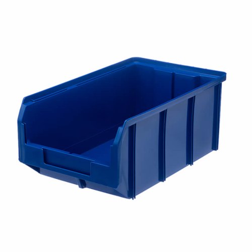 V-3 Пластиковый ящик синий, (342х207х143) 9,4 литра