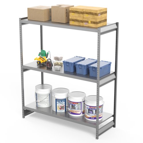 Стеллаж СГ Ультра / СГУ (2000х1800х1000 мм) 3 яруса, цинк (СГУ 2018103)