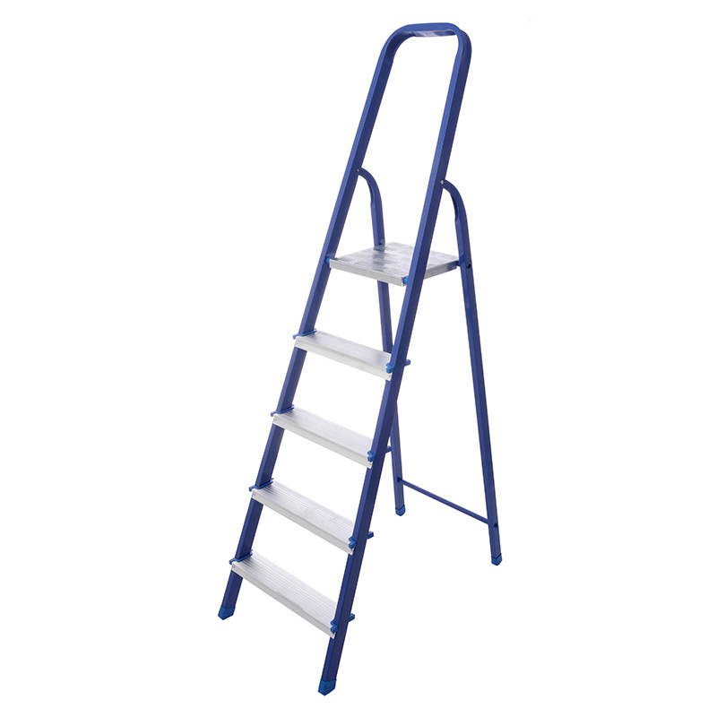 Стремянка стальная с алюминиевыми ступенями CS05 (5 ступеней)