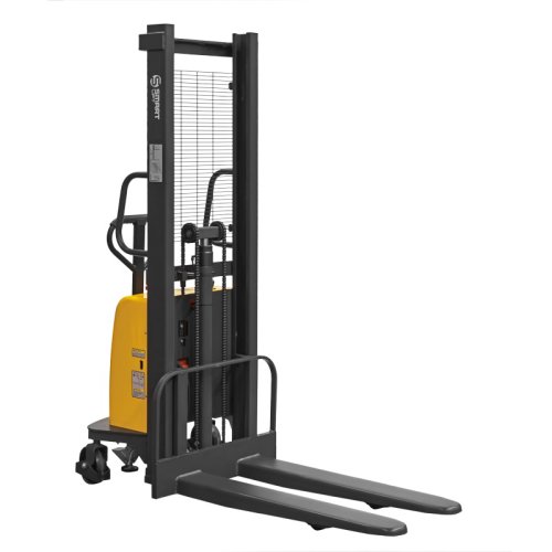 Штабелер с электроподъемом SPN 1016 (1000 кг; 1,6 м; 12В / 120Ач) SMARTLIFT