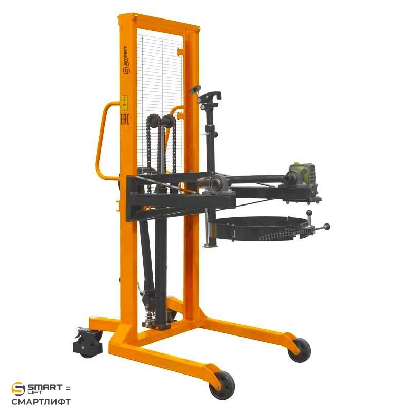 Ручной гидравлический штабелер для бочек SDА400A СМАРТЛИФТ (SMARTLIFT) / СМАРТ (SMART)