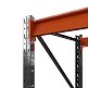 Стеллаж металлический Оптима, 3500x1530x785 мм. Ярусы: 4 шт. без настила – изображение №3