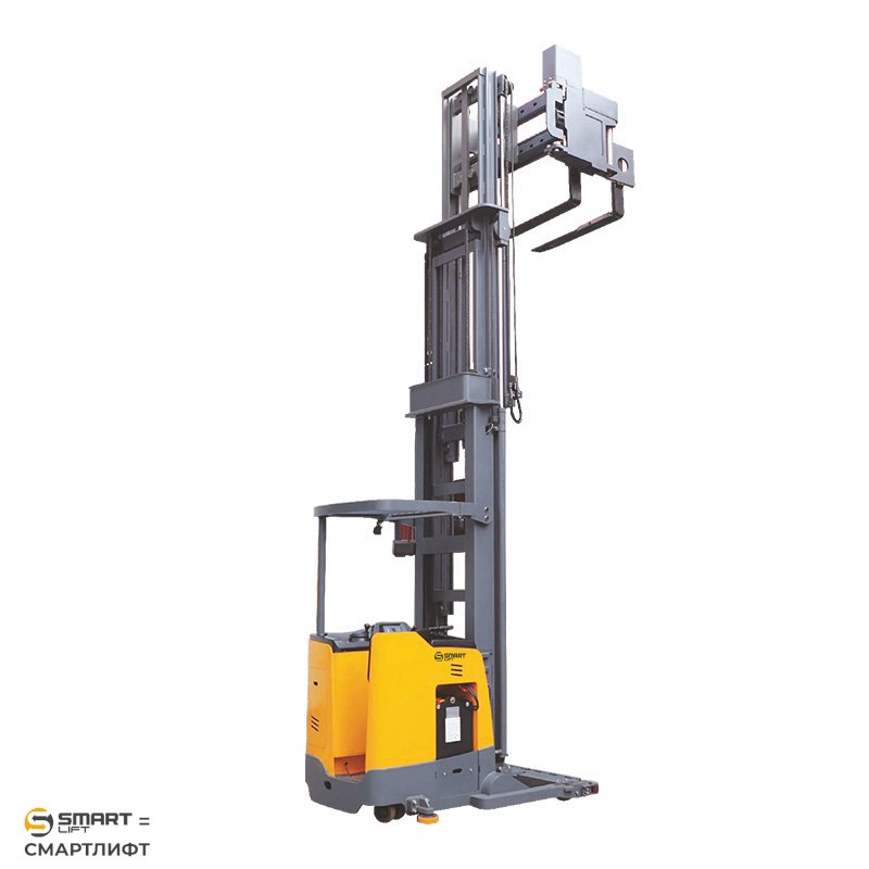 Узкопроходный ричтрак OPD15L (1500 кг; 5,5 м; 48В / 450Ач) СМАРТЛИФТ (SMARTLIFT)