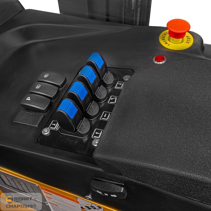 Узкопроходный ричтрак OPD15Z (1500 кг; 6,5 м; 48В / 450Ач) СМАРТЛИФТ (SMARTLIFT) – изображение №3