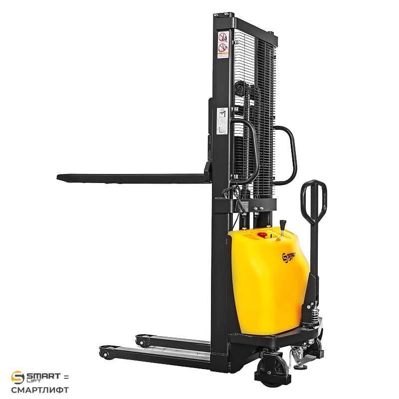 Штабелер с электроподъемом BDA 1016 (1000 кг; 1,6 м; 12В / 120Ач) СМАРТЛИФТ (SMARTLIFT) / СМАРТ (SMART) – изображение №5