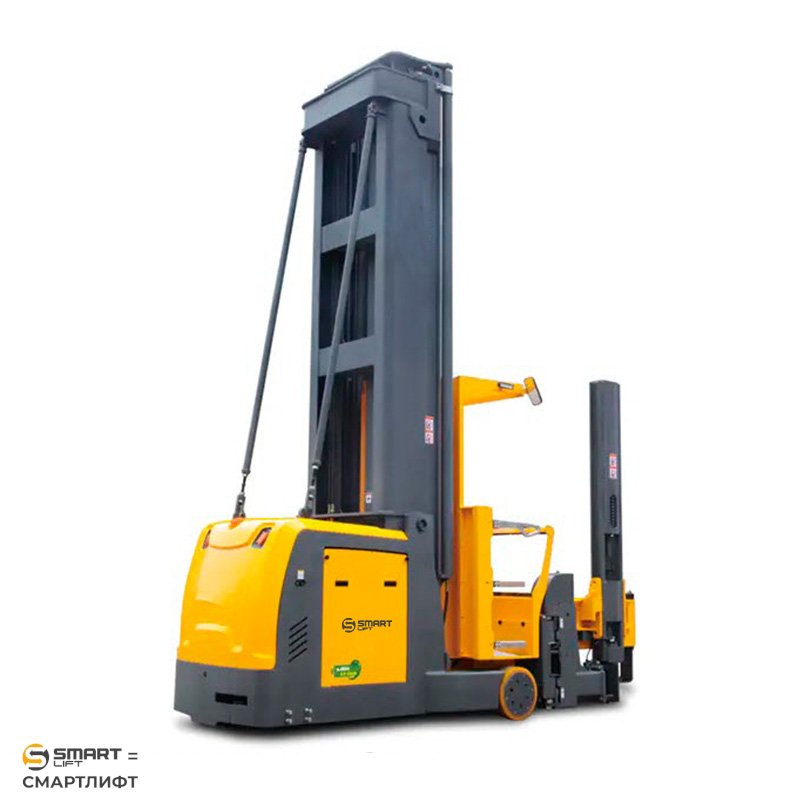 Узкопроходный ричтрак OPTS15 (1500 кг; 11 м; 80В / 600Ач) СМАРТЛИФТ (SMARTLIFT)