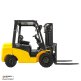 Погрузчик дизельный CPCD25T8 (2500 кг; 4,8 м; Mitsubishi S4S) СМАРТЛИФТ (SMARTLIFT) – изображение №2